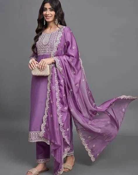 Viscose Embroidery Suit - MYLUXURY LANE ENTERPRISE